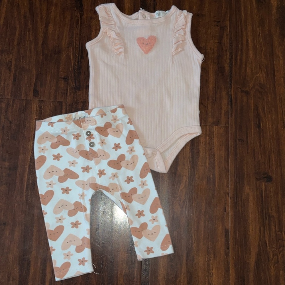 4 For $12 Baby Girl 2 Piece Set